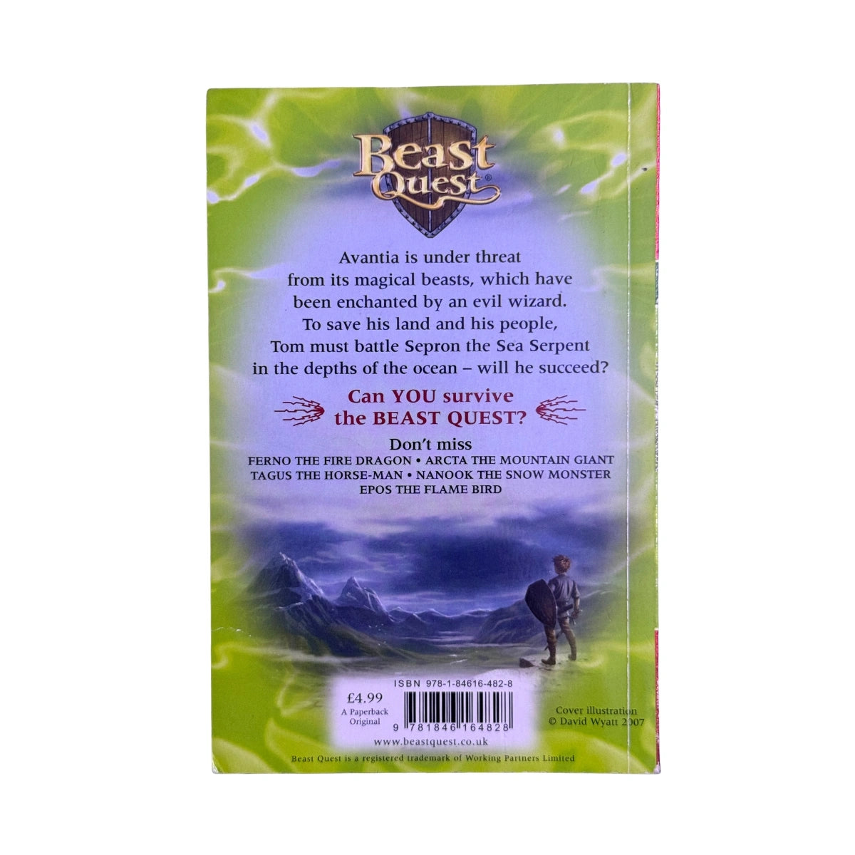 Beast Quest - Sepron the Sea Serpent