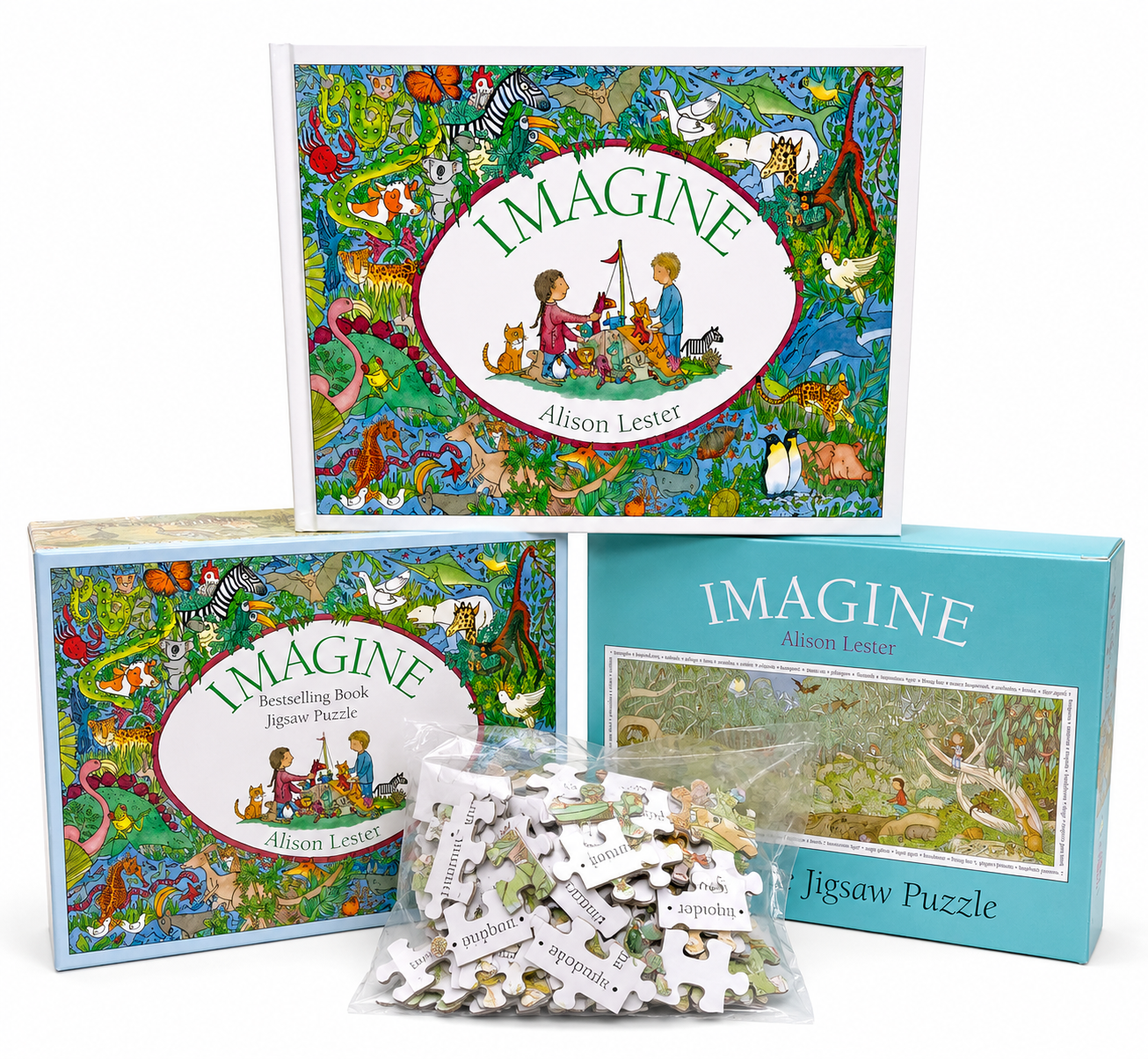 Imagine — Book and Jigsaw Puzzle Set
