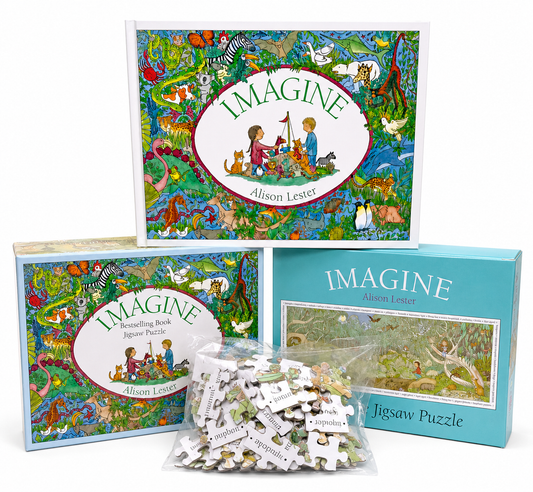 Imagine — Book and Jigsaw Puzzle Set