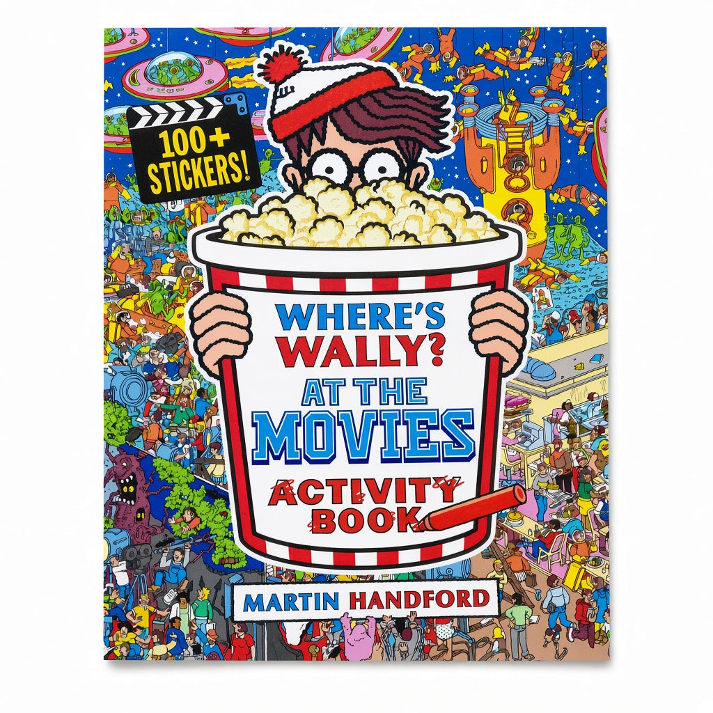 Where's Wally? At the Movies: Activity Book