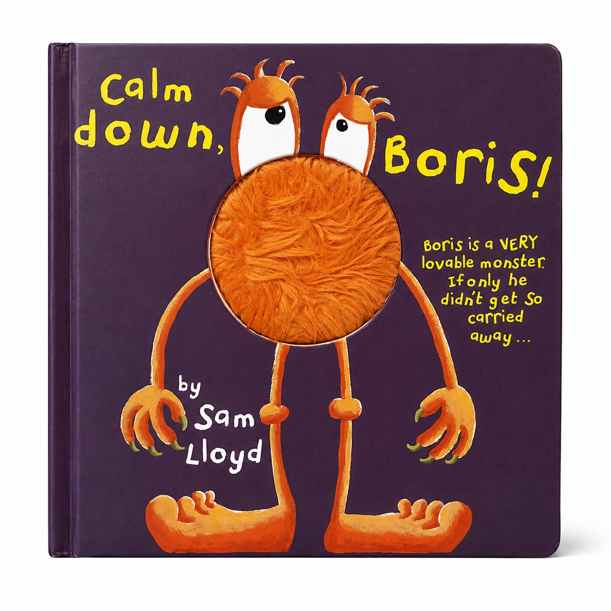 Boris - lovable orange monster